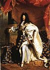 Portrait of Louis XIV by Hyacinthe Rigaud